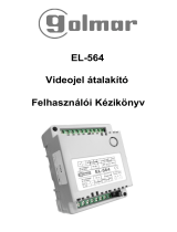 Golmar EL564 User And Installer Manual