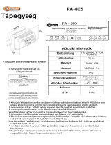 Golmar FA-805 User And Installer Manual