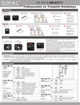Soyal AR-837E,AR-837EF User And Installer Manual