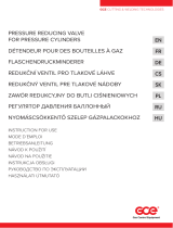 GCE Pressure Reducing Valve Návod na používanie