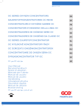 GCE OC Series Oxygen Concentrator Návod na používanie