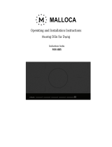 Malloca Bếp kính âm 5 từ Skylux MH-885 Používateľská príručka