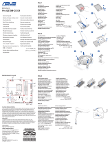 Asus Pro Q670M-CE D4-CSM Stručná príručka spustenia