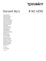 Duravit N14290 Mounting Instruction