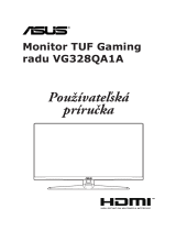 Asus TUF Gaming VG328QA1A Užívateľská príručka