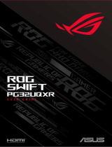 Asus ROG Swift PG32UQXR Užívateľská príručka