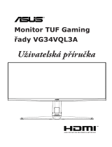 Asus TUF Gaming VG34VQL3A Užívateľská príručka
