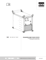 GYS EXAGON 400 FLEX CC/CV Návod na obsluhu