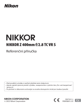 Nikon NIKKOR Z 400mm f/2.8 TC VR S Návod na používanie