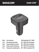 Sencor SWM 4747 Používateľská príručka