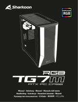 Sharkoon TG7M RGB Slider ATX PC Case Návod na obsluhu
