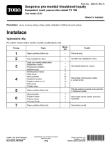 Toro Backhoe Fit-Up Kit, TX 700 Compact Tool Carrier Návod na inštaláciu