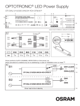 Osram OTi DALI 210/220-240/244CHDT6/8 P User Instruction