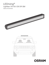 Osram Lightbar VX750-CB DR SM LEDDL125-CB DR SM User Instruction