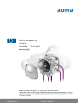 AUMA Multi-turn actuators TIGRON TR-M30X – TR-M1000X Modbus RTU Fieldbus connection Návod na používanie