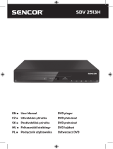 Sencor SDV 2513H Používateľská príručka