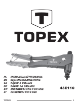 Topex 43E110 Návod na obsluhu