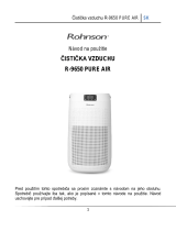 Rohnson R-9650 PURE AIR Wi-Fi Návod na obsluhu