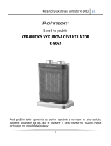 Rohnson R-8063 Návod na obsluhu