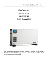 Rohnson R-029 Genius Wi-Fi Návod na obsluhu