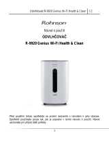 Rohnson R-9920 Genius Wi-Fi Health & Clean Návod na obsluhu