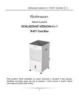 Rohnson R-871 Cool Box Návod na obsluhu