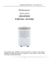 Rohnson R-9912 Ionic + Air Purifier Návod na obsluhu