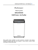 Rohnson R-9575 Ionic + Air Purifier Návod na obsluhu