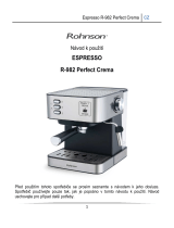 Rohnson R-982 Perfect Crema Návod na obsluhu