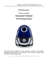 Rohnson R-139 Compact Power Návod na obsluhu