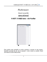 Rohnson R-9577 Ionic + Air Purifier Návod na obsluhu