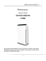 Rohnson R-9600 PURE AIR Návod na obsluhu