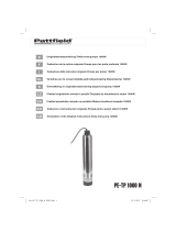 Pattfield PE-TP 1000 N Návod na obsluhu