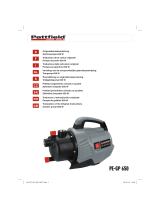 Pattfield PE-GP 650 Návod na obsluhu