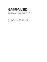 Gigabyte GA-870A-USB3 Návod na obsluhu