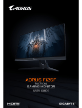 Gigabyte AORUS FI25F Užívateľská príručka