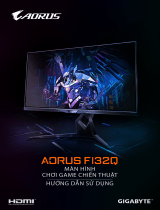 Gigabyte AORUS FI32Q Používateľská príručka