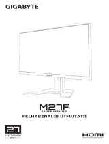Gigabyte M27F Užívateľská príručka