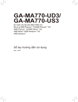 Gigabyte GA-MA770-UD3 Návod na obsluhu