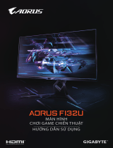 Gigabyte AORUS FI32U Používateľská príručka