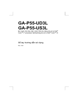 Gigabyte GA-P55-US3L Návod na obsluhu