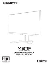 Gigabyte M27F Užívateľská príručka