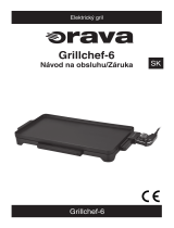 Orava Grillchef-6 Používateľská príručka