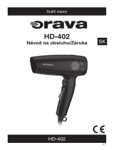 Orava HD-402 Používateľská príručka