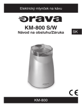 Orava KM-800 S Používateľská príručka