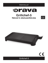 Orava Grillchef-5 Návod na obsluhu