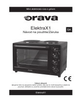 Orava Elektra-X1 Používateľská príručka