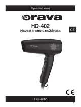 Orava HD-402 Návod na obsluhu