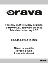 Orava LT-843 LED A181SB Používateľská príručka