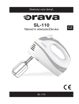 Orava SL-110 Návod na obsluhu